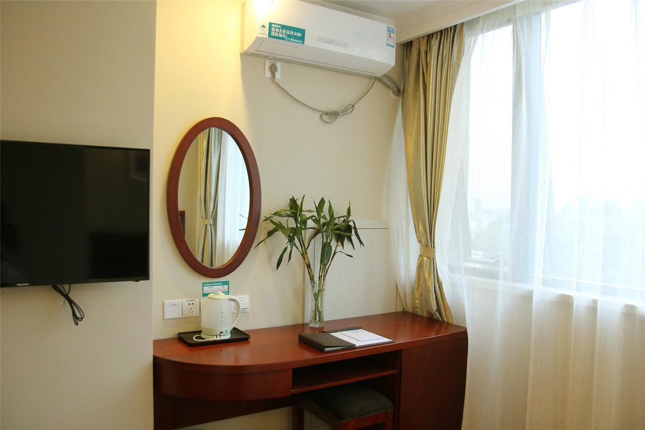 Greentree Inn Jiangsu Wuxi New District Shengang World Express Hotel Exterior foto