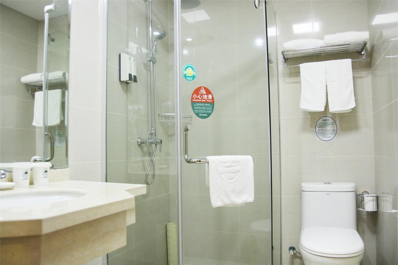 Greentree Inn Jiangsu Wuxi New District Shengang World Express Hotel Exterior foto