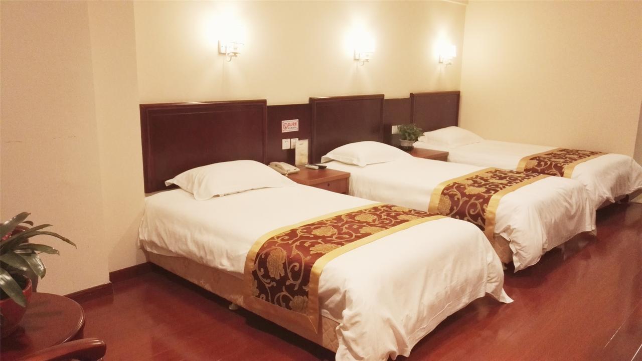 Greentree Inn Jiangsu Wuxi New District Shengang World Express Hotel Exterior foto