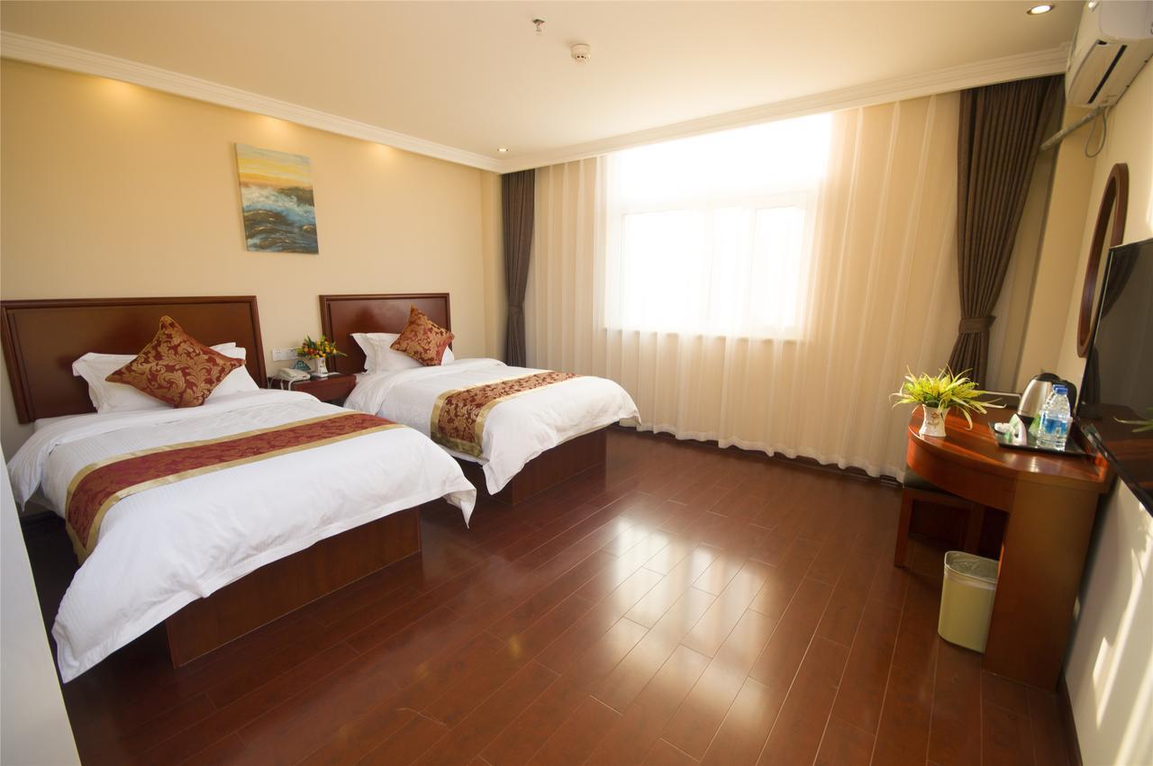 Greentree Inn Jiangsu Wuxi New District Shengang World Express Hotel Exterior foto