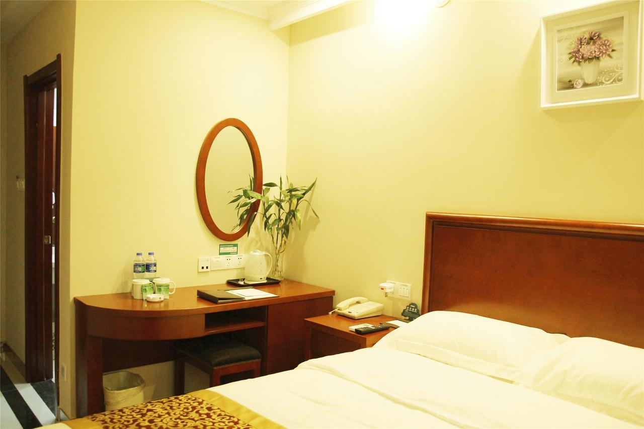 Greentree Inn Jiangsu Wuxi New District Shengang World Express Hotel Exterior foto