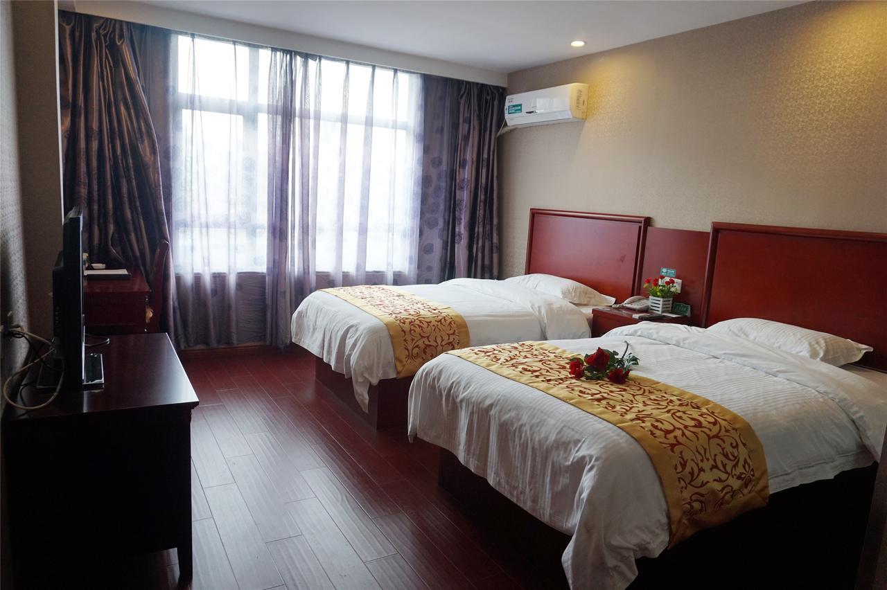 Greentree Inn Jiangsu Wuxi New District Shengang World Express Hotel Exterior foto