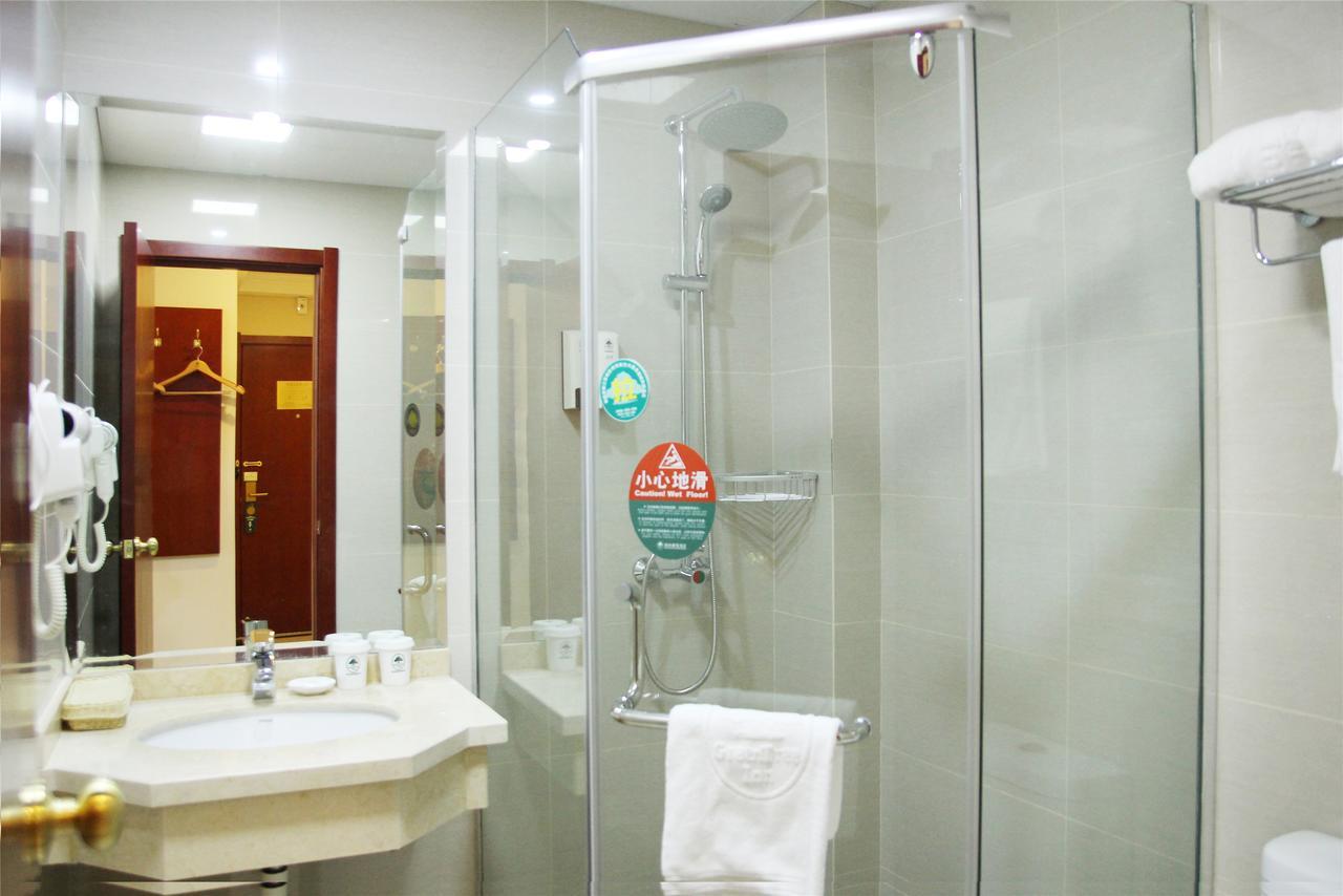 Greentree Inn Jiangsu Wuxi New District Shengang World Express Hotel Exterior foto